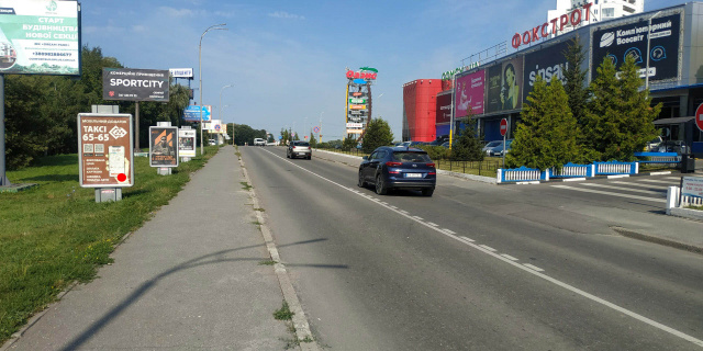 Сітілайт 1.2x1.8,  Бандери вул. 2а (біля трц Оазис) №6