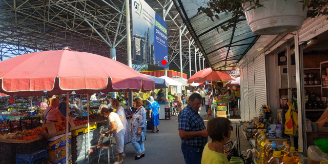 Щит 6x3,  Соборна вул.11 (центр. продринок, №6, зовн)