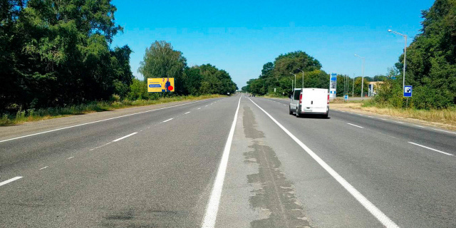 Щит 6x3,  В'їзд з Вінниці, Київа (навпроти азс ANP, М12)