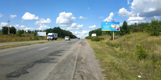 Щит 6x3,  В'їзд з Рівного, Житомира (навпроти м-ну Сонячний, Н03)