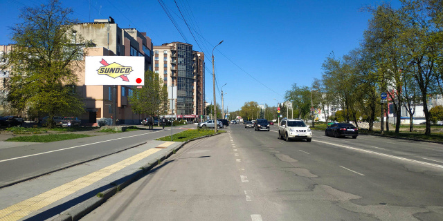 Щит 6x3,  Прибузька вул. - Свободи вул. (Укрексімбанк)