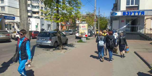 Сітілайт 1.2x1.8,  Соборна вул. 17 (ЦНАП, центр продринок)