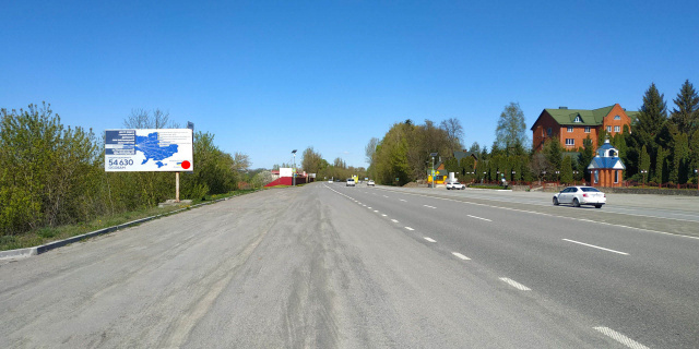 Щит 6x3,  Вінницьке шосе (ргк Ріо, ргк Лелека, М12) в'їзд з Вінниці, Київа