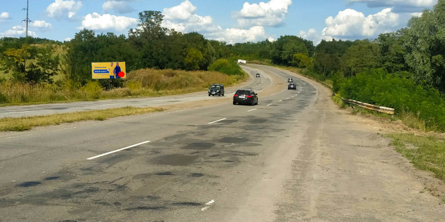 Щит 6x3,  Виїзд на Рівне, Житомир (поворот на м-н Андора, Н03)