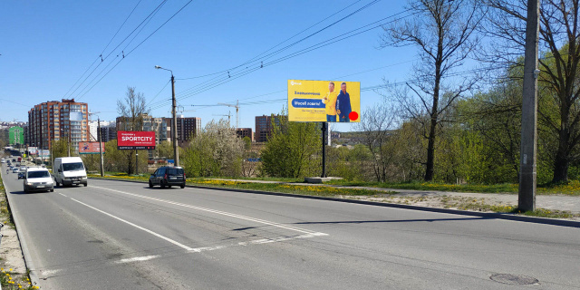 Щит 6x3,  Мирного вул. - Озерна вул. (перехрестя)