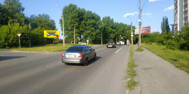 Щит 6x3,  Чорновола вул. - Пілотська вул.