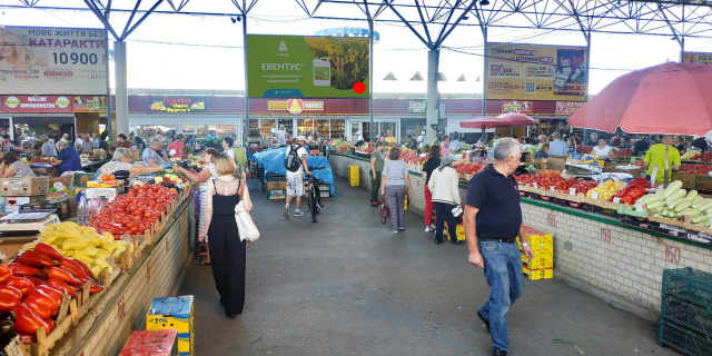 Щит 6x3,  Соборна вул.11 (центр. продринок, №3, внутр)