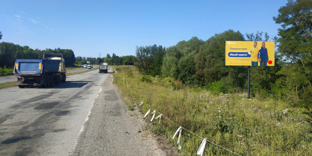 Щит 6x3,  В'їзд з Рівного, Житомира (поворот на м-н Андора, Н03)