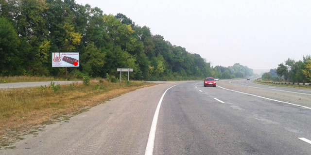 Щит 6x3,  В'їзд з Рівного, Житомира (поворот на с.Пашківці, Н03)