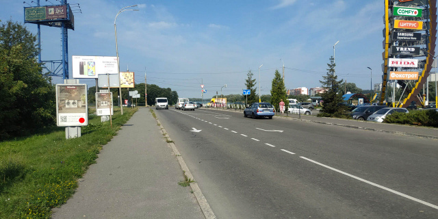 Сітілайт 1.2x1.8,  Бандери вул. 2а (біля трц Оазис) №2