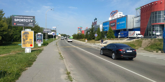 Сітілайт 1.2x1.8,  Бандери вул. 2а (біля трц Оазис) №9