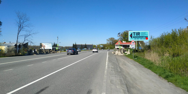 Щит 6x3, В'їзд з Вінниці, Київа (Давидківське перехрестя, навпроти азс AMIC, М12) Щит 6x3, В'їзд з Вінниці, Київа (Давидківське перехрестя, навпроти азс AMIC, М12)