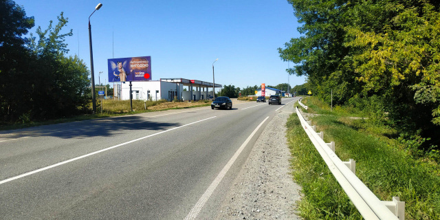 Щит 6x3,  Виїзд на Львів (азс Веста, М12)